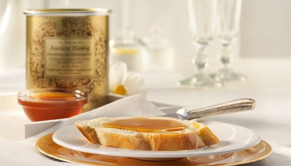 Schmidt-Auslese-Honig im Goldglanz-Eimer 4000 g