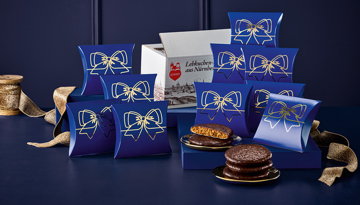 Kissenschachtel ,,Schleife"