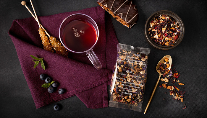 Marzipan-Heidelbeer-Tee Nachfüllpack