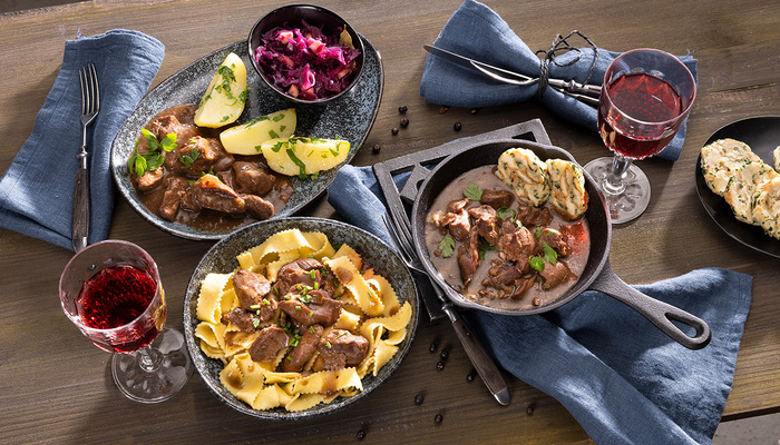 Wild Gulasch Sortiment