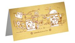 Grusskarte Lebkuchenmaschine