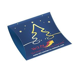 Werbekissen mit Lebkuchen Kundengeschenk