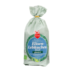 Glasierter Elisen-Lebkuchen Bruch vegan